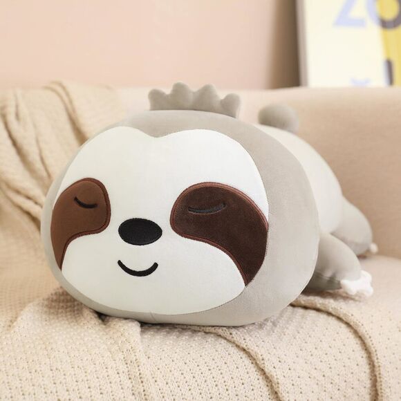 Sqeqe Weighted Sloth Plush, Weighted Sloth Stuffed Animal For Anxiety, Cute Slo - Picture 7 of 7